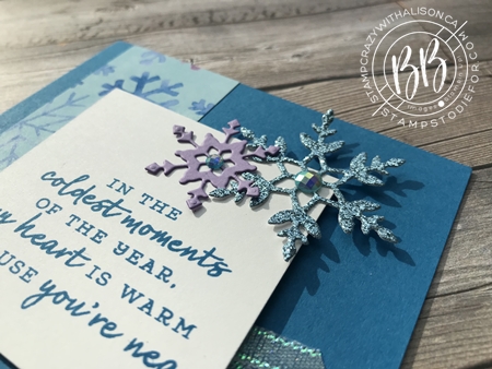 Sunday Sketches card sketches by Border Buddy's Alison Solven and Patsy Waggoner Snowflake Splendor Suite of products by Stampin' Up! 2