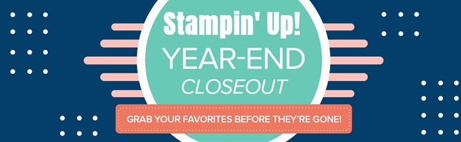 Stampin’ Up! Year-end Sale – Up to 50% Off – Starts Tuesday!