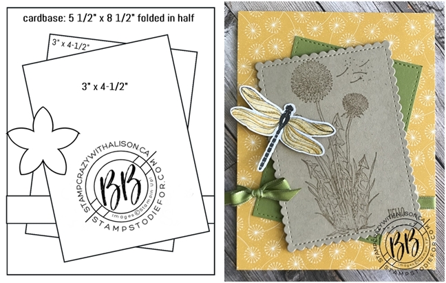 Sunday Sketch Card – Garden Wishes Stamp Set by Stampin’ Up!®