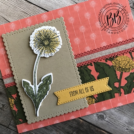 Card created using Garden Wishes stamp set by Stampin' Up! 2
