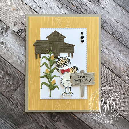 Border Buddy Free PDF Tutorial Hey Chick by Stampin Up