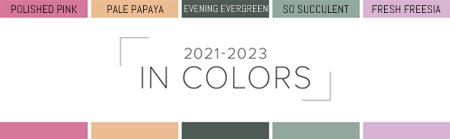 2021-2023 STAMPIN UP IN COLORS