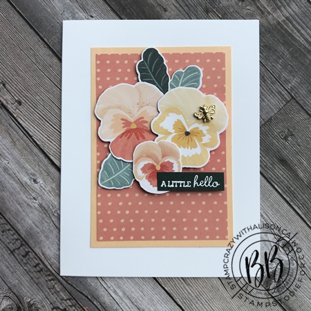 Border Buddy Saturday – Pansy Petals Suite by Stampin’ Up!®