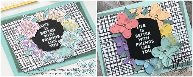 Just in CASE (copy and selectively edit) series card using the Flowers of Friendship stamp set and Pierced Blooms & Tateful Labels Dies by Stampin’ Up! (4)