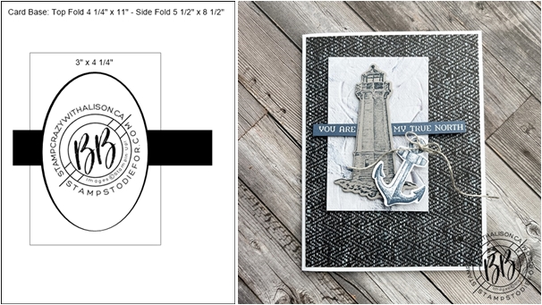 Sunday Sketches SS038 and hand stamped card using the Sailing Home Stamp Set and Smooth Sailing Dies by Stampin’ Up!
