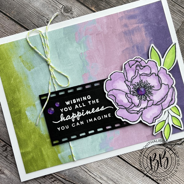 Happiness Abounds Border Buddy Card featured in our PDF Tutorial using the Happiness Suite of Products by Stampin’ Up!