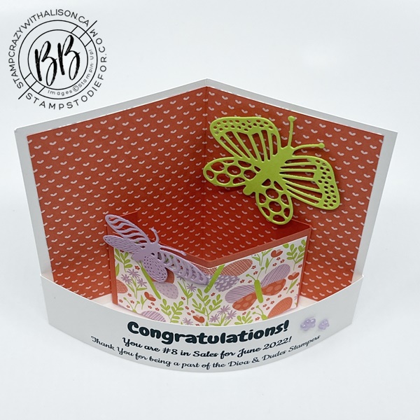 Best Butterflies Fun Fold Card using the Stamp Set and Build a Butterfly Dies by Stampin’ Up!