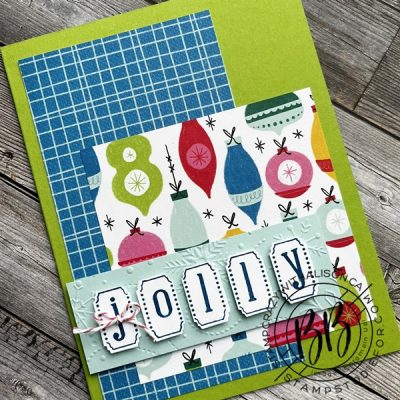 Sunday Sketches SS017 Card using the Alphabest stamp set and the Celebrate Everything Designer Paper by Stampin’ Up!